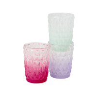 Dip Dye Glass Candle Holder By Rice DK